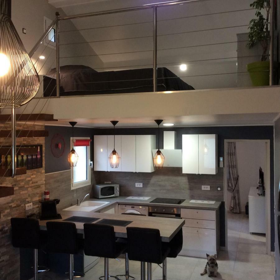 Appartement De Vacances Au 1Er Etage 45M2 อองทีบส์ ภายนอก รูปภาพ